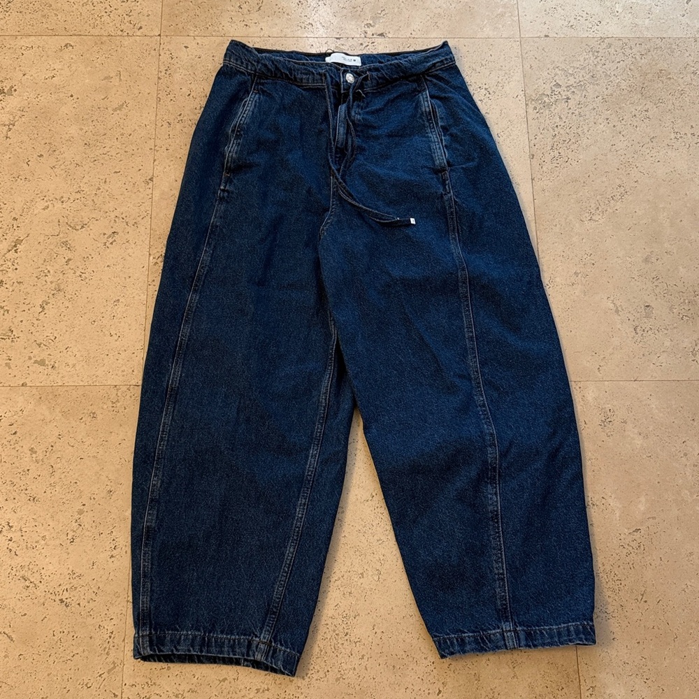 Zara Drawstring Jeans - Picture 2 of 4
